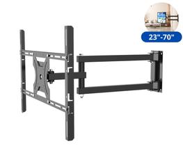 Suporte TV Grande articulado braço longo Smart Universal 23' 70'
