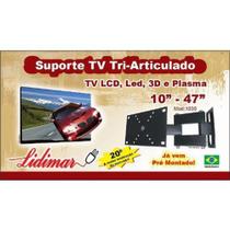 Suporte tv lcd lidimar tri articulavel 47'ref.1030