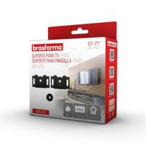 Suporte Tv Led Lcd Fixo Universal 10 A 71 Brasforma Sbru750