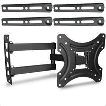 Suporte TV Monitor Articulável 32 a 55 Polegadas Ajustável Compatível com Samsung LG Philco Até 22kg