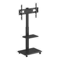 Suporte TV Pedestal com Rodízios e Bandeja 37 à 75 Polegadas - PCYES SR160P