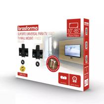 Suporte tv preto universal 10 a 85 100kg