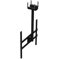 Suporte Tv Teto 360 Telescópio 10 26 40 50 65 600X400 Preto