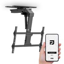 Suporte TV Teto Elétrico Motorizado 37 a 75 Controle App Wifi Alexa Tuya Smart Life Panda Plus Google Rotação 180 Inclinação 75 Suporta Até 45kg Suporte TV Teto Elétrico Motorizado 37 a 75 Controle App Wifi Alexa Tuya Smart Life Panda Plus Google Rotação 180 Inclinação 75 Suporta Até 45kg