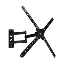 Suporte TV Tri-articulado LCD/LED 10"A 60" Montado - Preto - PIX