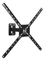 Suporte Tv Triarticulado Lcd Led 3 Posições 10 a 55 Polegada Cor Preto Suporte Tv Triarticulado Lcd Led 3 Posições 10 a 55 Polegada Cor Preto