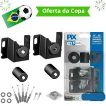 Suporte TV Universal Fixo- LED, LCD E Plasma De 10 a 85'' Parede e Painel -envio imediato