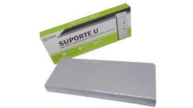 Suporte U Universal para Trava Fechadura Eletroima Porta de Vidro M150 Ipec