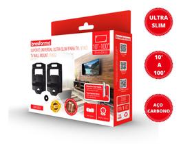 Suporte Univ. Ultra Slim TV LED E LCD 10 à 85 SBRUB859 - BRASFORMA