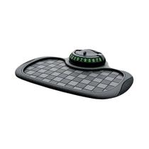 Suporte Universal 2 Em 1 Para Celular Com Base Antiderrapante E Rotação 360 Graus Para Painel De
