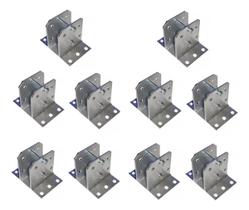 Suporte Universal 25x25 Industrial Em Alumínio Varal C/10 Suporte Universal 25x25 Industrial Em Alumínio Varal C/10