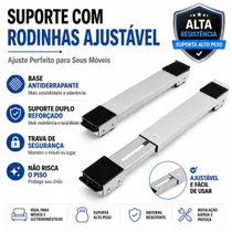 Suporte Universal Ajustável para Fogão Geladeira Máquina Suporte Universal Ajustável para Fogão Geladeira Máquina