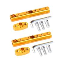 Suporte Universal De Alumínio Para Espelho Retrovisor De Motocicleta, Extensor Para Scooter, ATV,