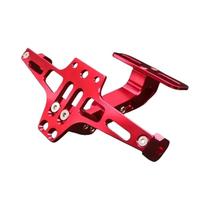 Suporte Universal De Placa De Licença Traseira Para Motocicleta Em Liga De Alumínio, Acessório De