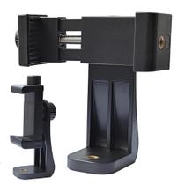 Suporte Universal De Tripé Com Clipe Para Celular De 360 Graus Com Parafuso De 1/4 E Adaptador De