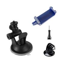 Suporte Universal De Ventosa Para Pára-brisa De Carro GoPro Hero Insta360 DJI OSMO Action Camera