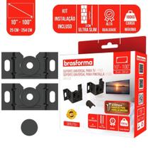 Suporte Universal Fixo Para Smart TV LED LCD 4K Parede Painel 10 24 32 43 50 55 60 75 100 Polegadas