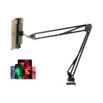 Suporte Universal Flexível De Alumínio Para Tablet Com Braço Articulado Para Celular Para