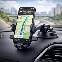 Suporte Universal para Celular Base Ventosa Ajustável Para Painel Vidro Celular 3.5 a 7 Polegadas LE Suporte Universal para Celular Base Ventosa Ajustável Para Painel Vidro Celular 3.5 a 7 Polegadas LE