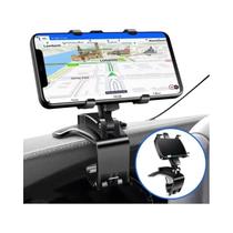 Suporte Universal Para Celular Com Clipe Para Painel De Carro, Espelho Retrovisor E Quebra-sol - - NONE