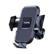 Suporte Universal Para Celular De Carro Com Trava Automática TOPK, Clipe Para Ventilação Para iPhone