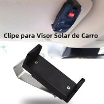 Suporte Universal Para Clip De Protetor Solar De Carro, Controle Remoto De 47-68mm, Chaveiro Para