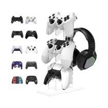 Suporte Universal Para Fones De Ouvido De Três Camadas Para Consoles De Jogos Armazenamento De Mesa - VIKEFON Suporte Universal Para Fones De Ouvido De Três Camadas Para Consoles De Jogos Armazenamento De Mesa - VIKEFON