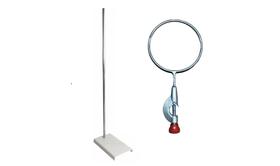 Suporte Universal Para Laboratório e Anel de Ferro com Mufa 7cm Suporte Universal Para Laboratório e Anel de Ferro com Mufa 7cm