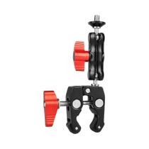 Suporte Universal Para Monitor De Montagem Em Câmera Super Clamp 360 graus Adaptador De Braço Mágico