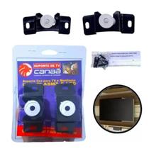 Suporte universal para tv 10 a 71 polegadas com gabarito e parafusos Suporte universal para tv 10 a 71 polegadas com gabarito e parafusos