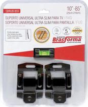 Suporte universal ultra slim para tv/fixo 10" a 85" - sbrub859 - BRASFORMA