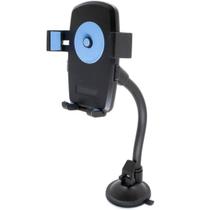 Suporte Universal Veicular Trava Automática Carro Parabrisas