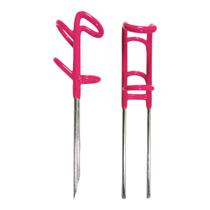 Suporte Vara de Pesca Emborrachado Reforçado 35cm - Escolha sua Cor