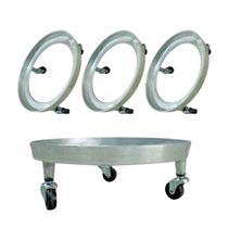 Suporte Vasos de Plantas Botijão de Gás Garrafão de Água Multiuso (Kit 4 Unidades)