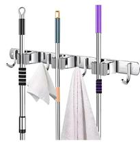 Suporte Vassoura Organizador Premium 7 Maneiras De Pendurar Vassoureiro Com Designer Moderno Suporte Vassoura Organizador Premium 7 Maneiras De Pendurar Vassoureiro Com Designer Moderno