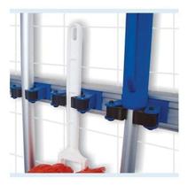 Suporte Vassoura Rodo Pá Organizador 04 Acessórios Bralimpia