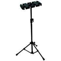 Suporte vector am08p p/8 microfones tipo expositor descanso