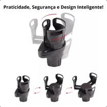 Suporte Veicular 360 Ajustável Multifuncional 2 Em 1 Carro - X-Matte