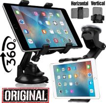 Suporte Veicular Articulado Tablet iPad Smartphone Gps Universal Carro Tipo Ventosa Vidro Para Brisa Horizontal Vertical - RIOSUL STORE