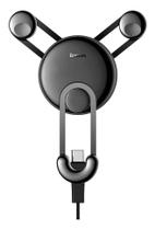 Suporte Veicular Celular Baseus Yy Car Com Cabo Tipo C