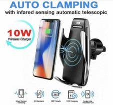 Suporte Veicular com Sensor de Abertura e Fechamento Automático Wireless 10W Ultra Rápido - HM