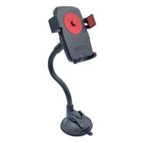 Suporte Veicular Para Celular 360º Fixação Ventosa Haste Firme Ajustável