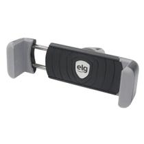 Suporte Veicular para Celular, Encaixe na Saída de Ar, Ajuste de Largura, Telas 3.5” a 6”, Preto, ECCH1, ELG Suporte Veicular para Celular, Encaixe na Saída de Ar, Ajuste de Largura, Telas 3.5” a 6”, Preto, ECCH1, ELG