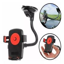Suporte Veicular Para Celular Universal Ventosa 1 Toque Automotivo