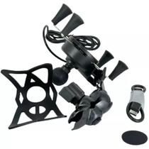 Suporte Veicular para Moto Motocicleta Multifuncional Com Carregador Modelo Le-041