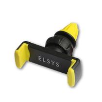 Suporte Veicular para Smartphone Preto e Amarelo - Elsys