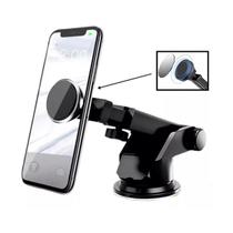 Suporte Veicular Universal para Celular com Adesivo Imã Magnético e Ventosa de Fixação KA-C03