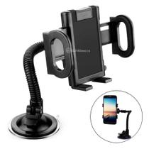 Suporte Veicular Universal para Celular e GPS: Fixação sem Adesivos ou Imãs LE022