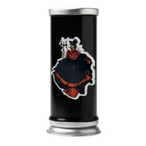 Suporte Vela 7 Dias 19Cm Vidro Alumínio - Adesivo Orixás