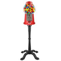 Suporte vermelho vintage para Gumball Machine Great Northern Popcorn